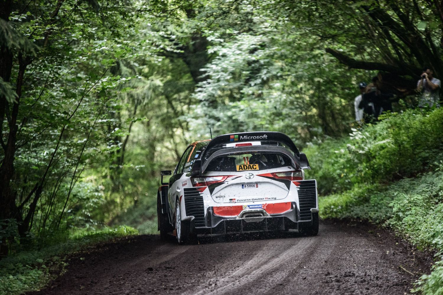 Německá rallye 2017: Juho Hänninen, Toyota Yaris WRC
