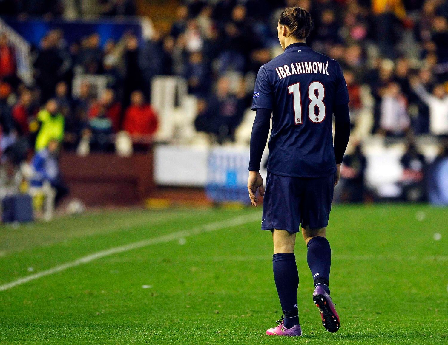 Liga mistrů, Valencie - Paris St. Germain: Zlatan Ibrahimovič