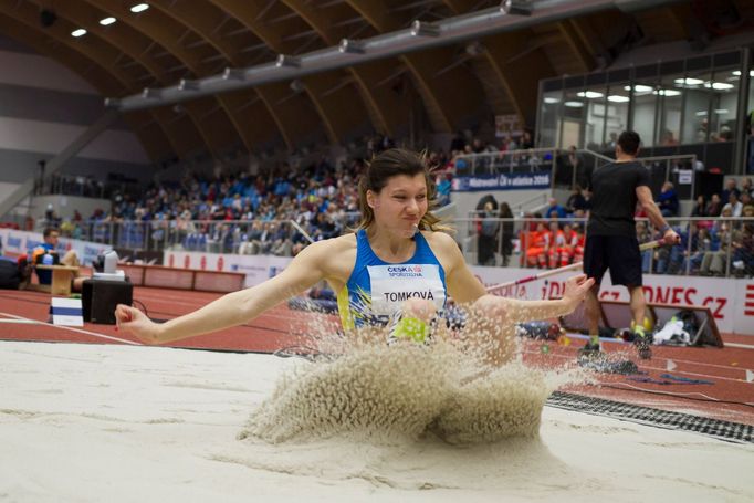 HMČR v atletice 2016: dálka - Helena Tomková