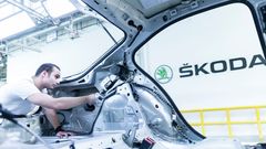 Ilustrační fotografie, Škoda Auto, výroba, 2018