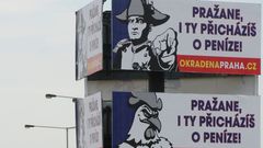 Praha billboard