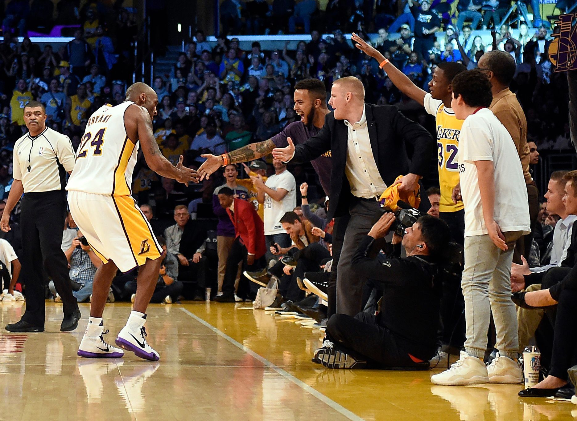 NBA: Kobe Bryant (24). Los Angeles Lakers