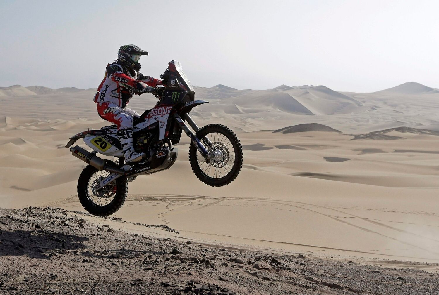Rallye Dakar 2013 - třetí etapa: Paulo Goncalves, Husquarna