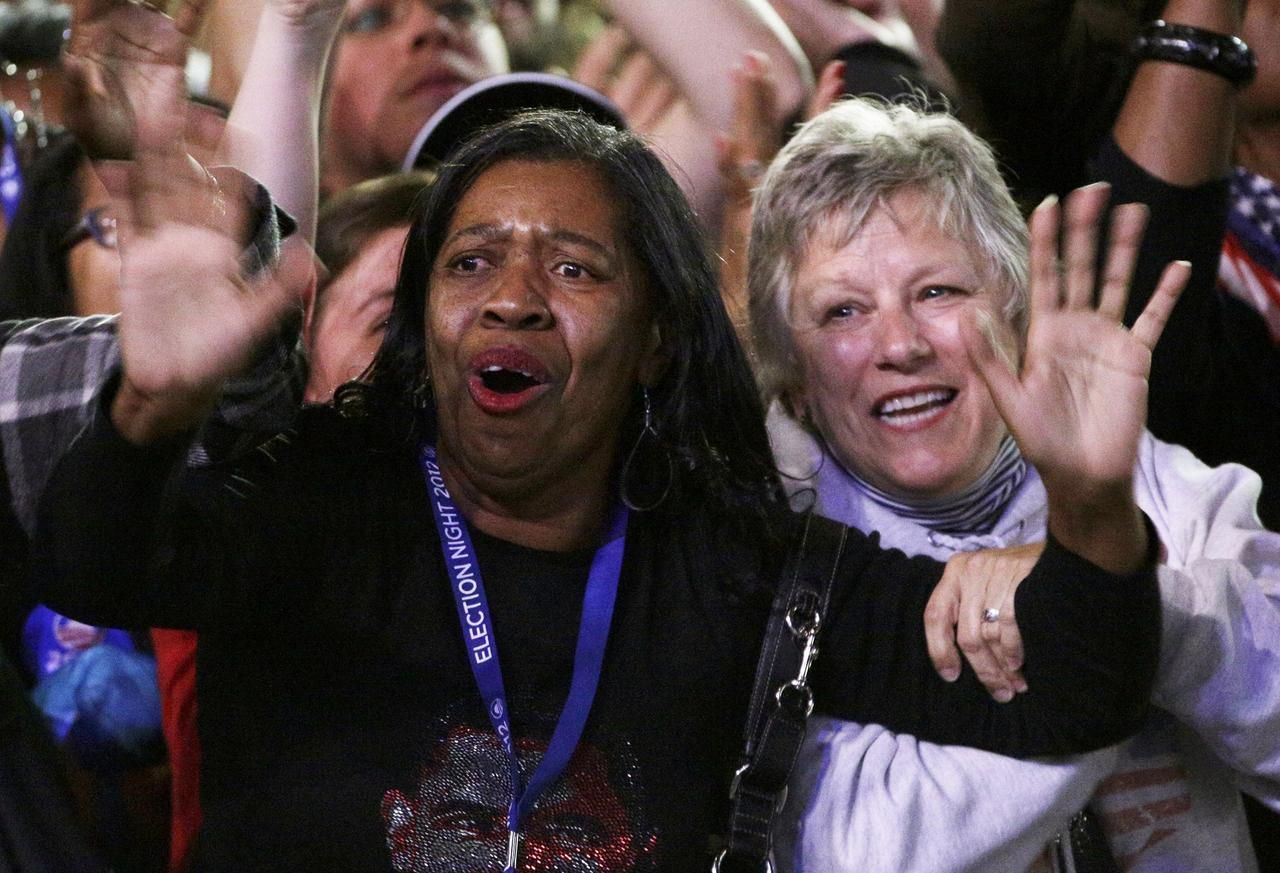 Foto: Volby v USA zatím vyhrává Obama