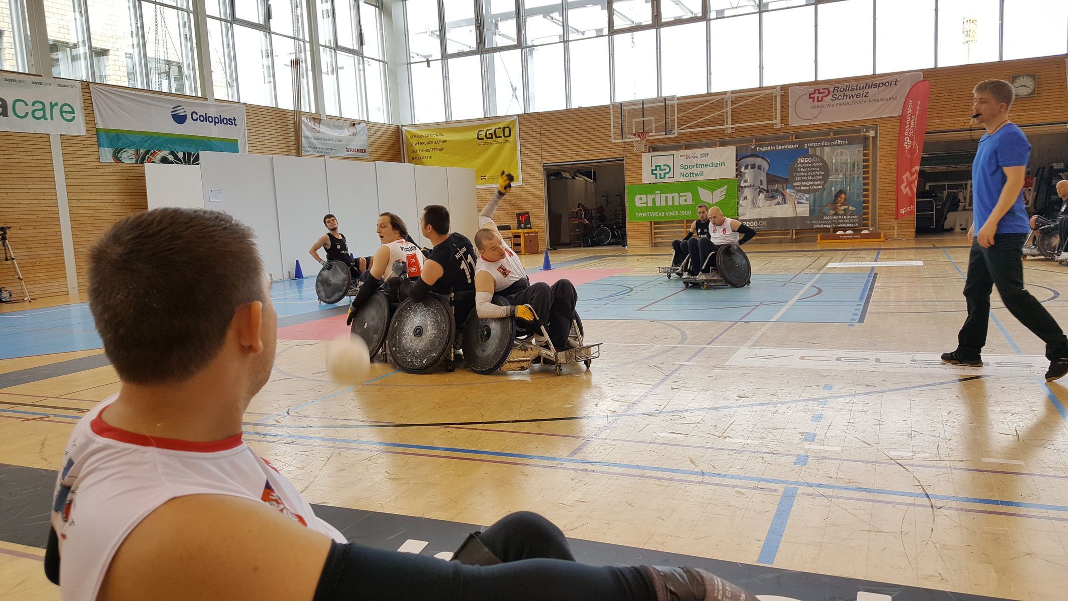 čeští ragbisté na vozíku na ME ve Švýcarsku