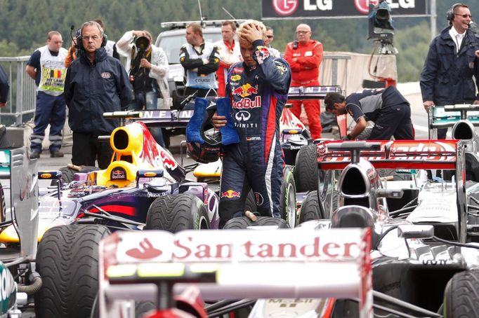 Formule 1, VC Belgie 2013: Sebastian Vettel, Red Bull