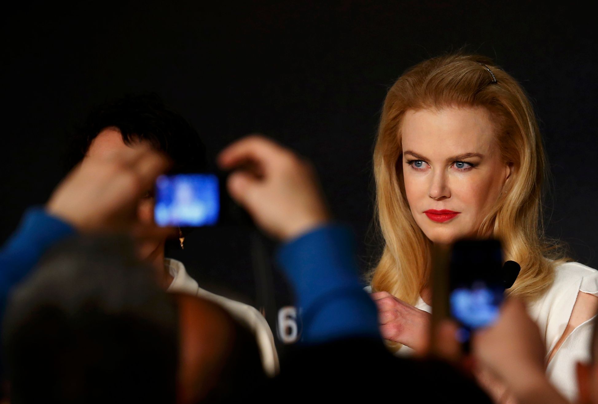 Cast member Nicole Kidman attends a news conference for the film &quot;Grace of Monaco&quot; out of competition before the opening of the 67th Cannes Film Festival in Cannes