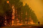 Lesní požáry na severu Kalifornie mají už osm obětí, další lidé se pohřešují
