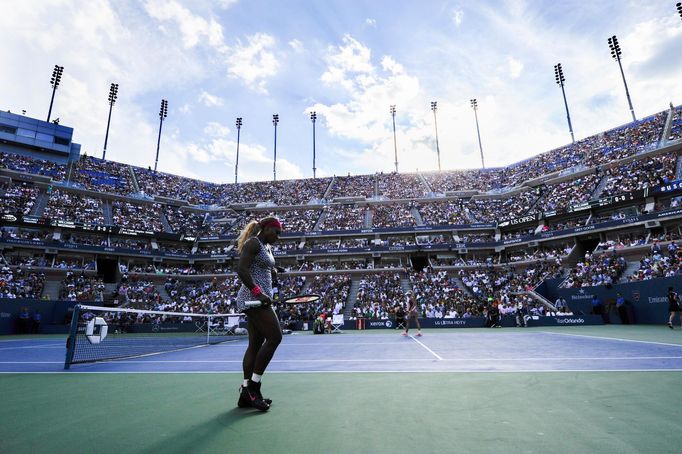 Serena Williamsová ve finále US Open