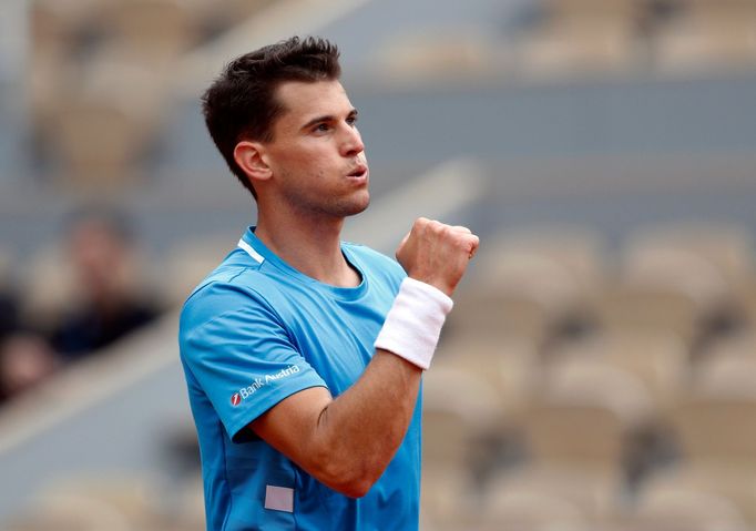 Dominic Thiem na French Open 2019