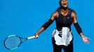 Serena Williamsová proti Johaně Kontaové ve čtvrtfinále Australian Open 2017