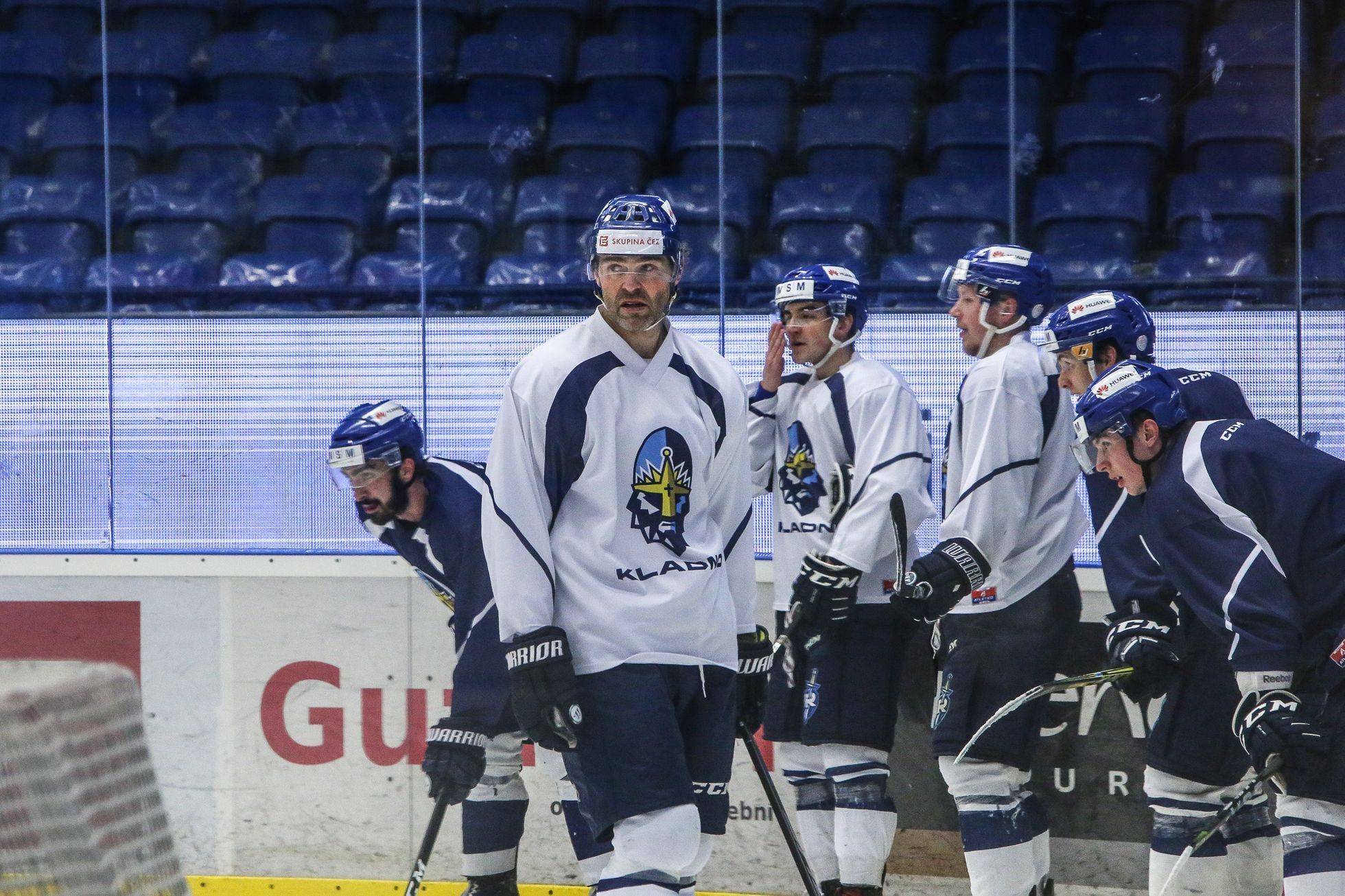 Jaromír Jágr, první den na Kladně po návratu z Calgary