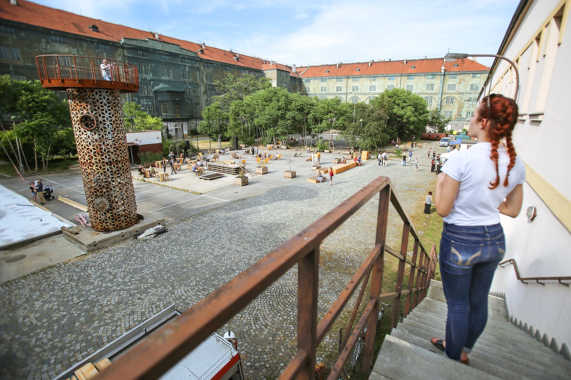 Otevření Kasárna Karlín, kulturní památka