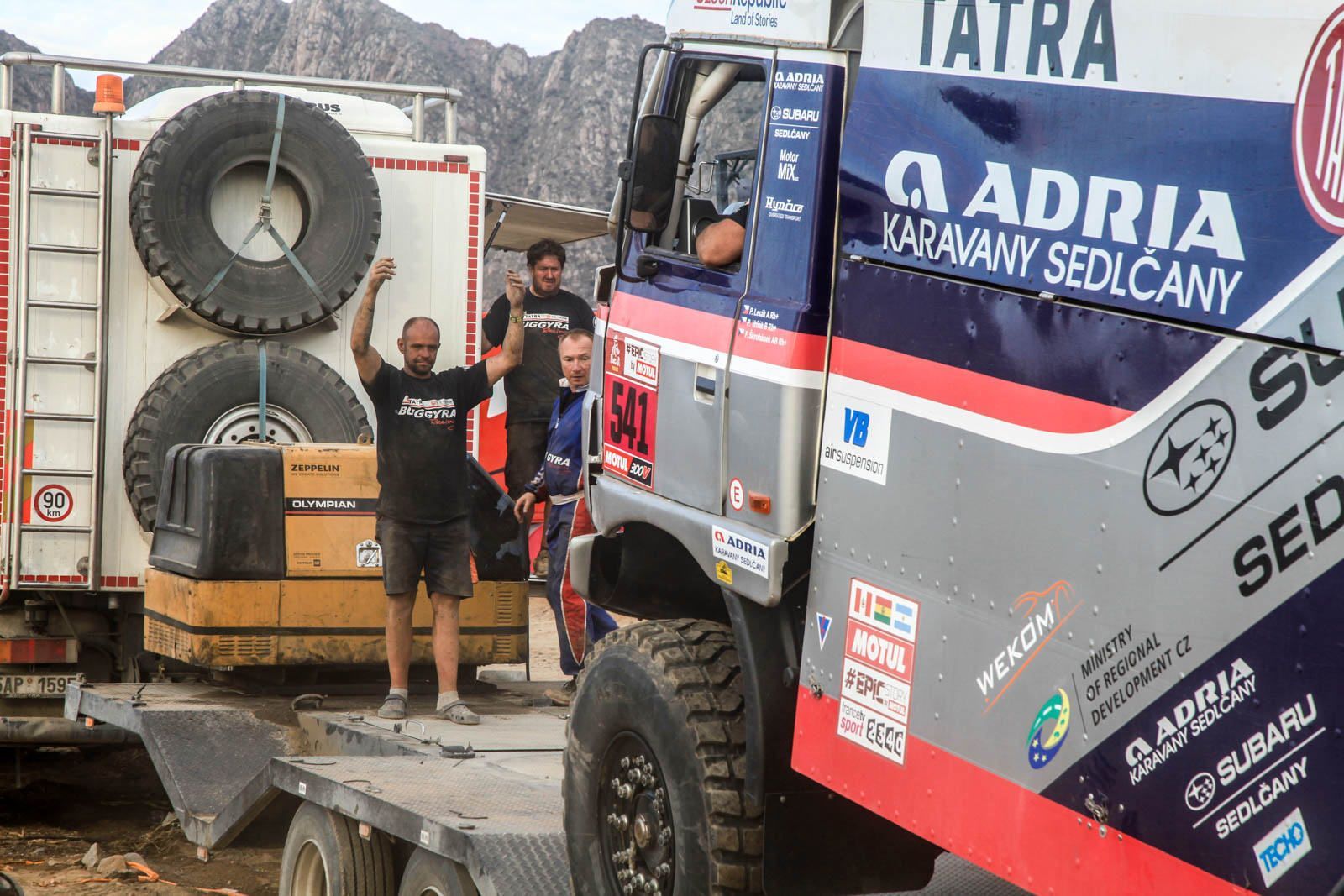Rallye Dakar 2018: Pavel Vrňák, Tatra