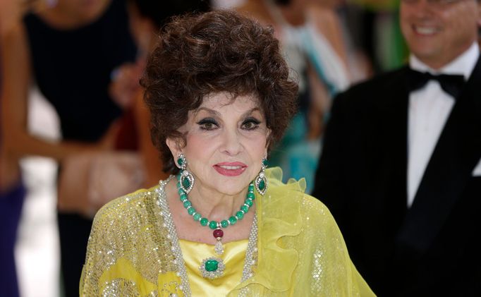 Gina Lollobrigida v roce 2014.