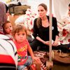 Angelina Jolie v syrském uprchlickém táboře v Turecku
