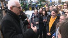 Traktory na podporu Jiřího Drahoše