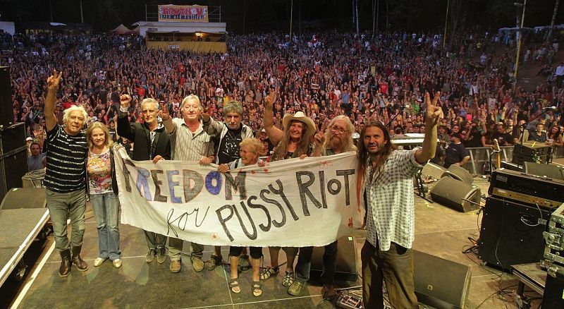 Trutnov Open Air 2012 - Free Pussy Riot