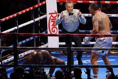 Tvrdý úder na bradu a konec. Usyk vyřídil Duboise a je znovu absolutním mistrem světa
