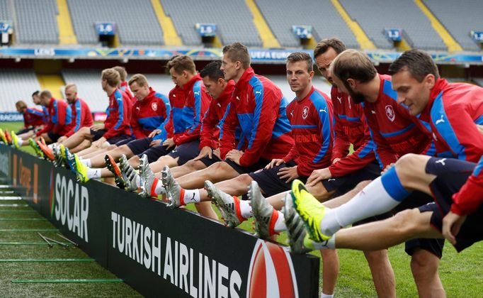 Euro 2016, český trénink