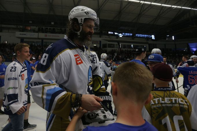 hokej, Kladno, oslavy návratu do extraligy, Jaromír Jágr