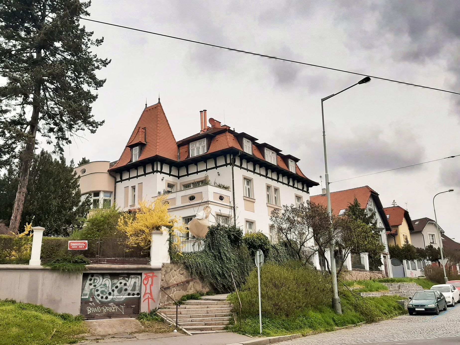 Strašnice, vilová čtvrť