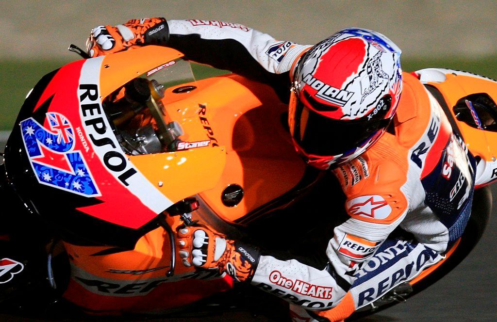 Testy Moto GP v Kataru: Casey Stoner