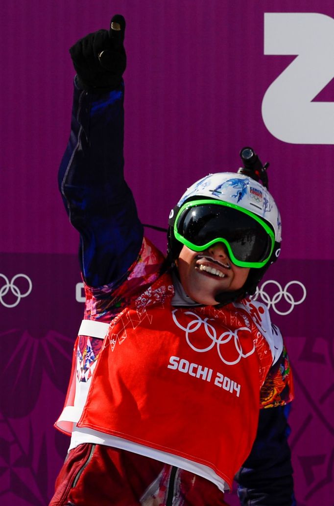 Soči 2014, snowboardcross: Eva Samková slaví olympijské zlato