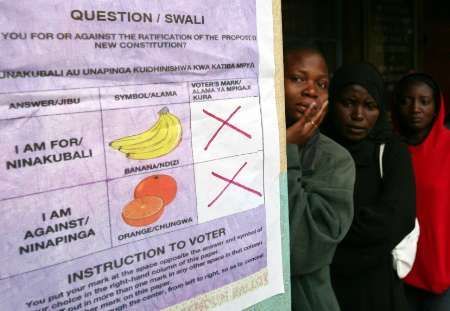 Keňa - referendum