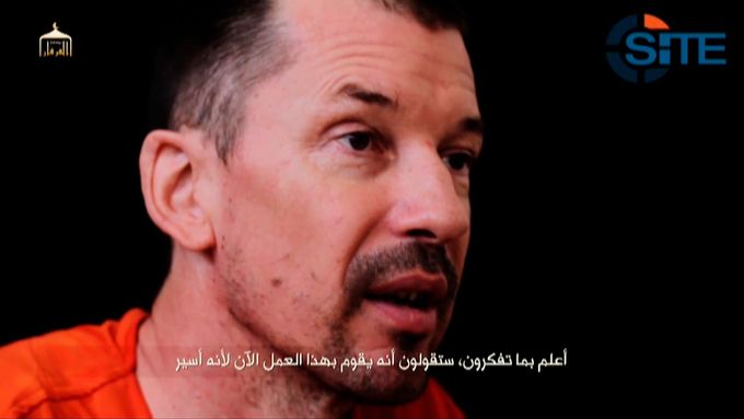 John Cantlie v islámském zajetí.