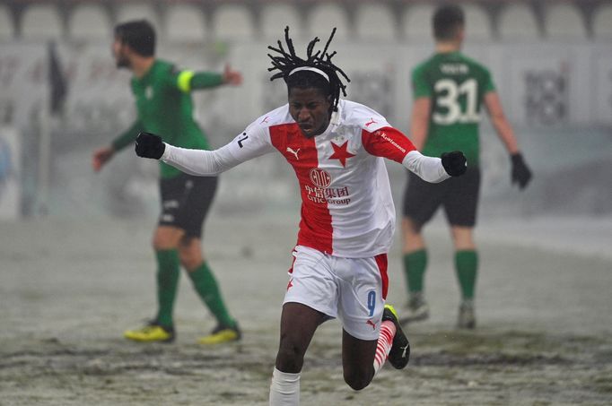 Peter Olayinka, Příbram - Slavia