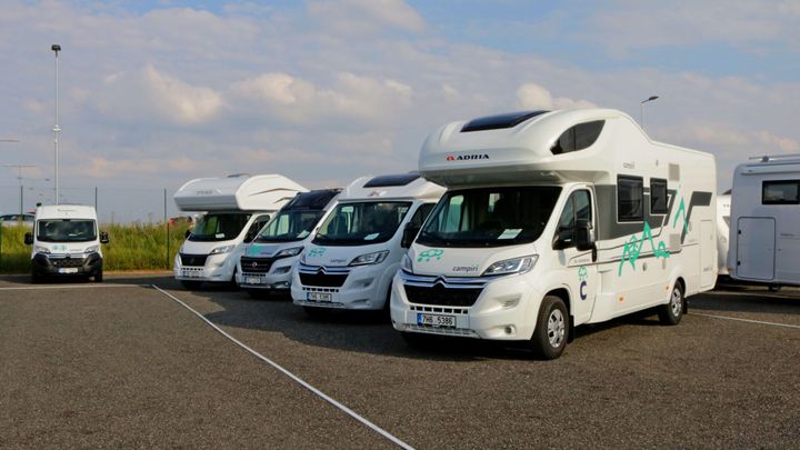 U pražského letiště je půjčovna obytňáků. Chceme být brzy největší v ČR, říká majitel; Zdroj foto: Eva Srpová