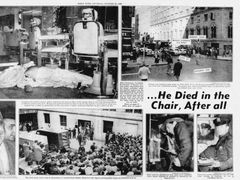 Albert Anastasia, boss jedné z pěti rodin newyorské mafie, byl zavražděn u holiče v roce 1957. Ve stejném hotelu jako v roce 1928 židovský gangster Arnold Rothstein.