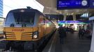 Vlak RegioJet ve Vídni