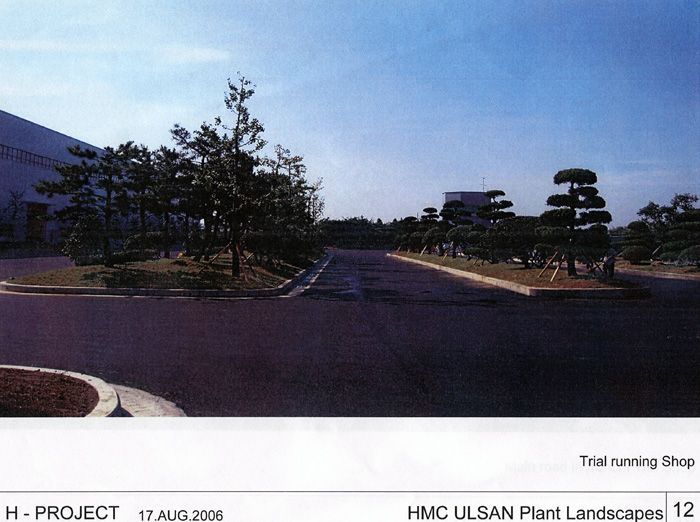Továrna Hyundai v Nošovicích - pohledové studie