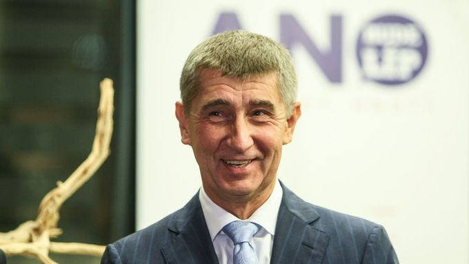 Ministr financí a šéf hnutí ANO Andrej Babiš.