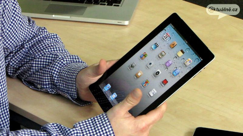 Apple Macintosh iPad 2 (ilustrace)