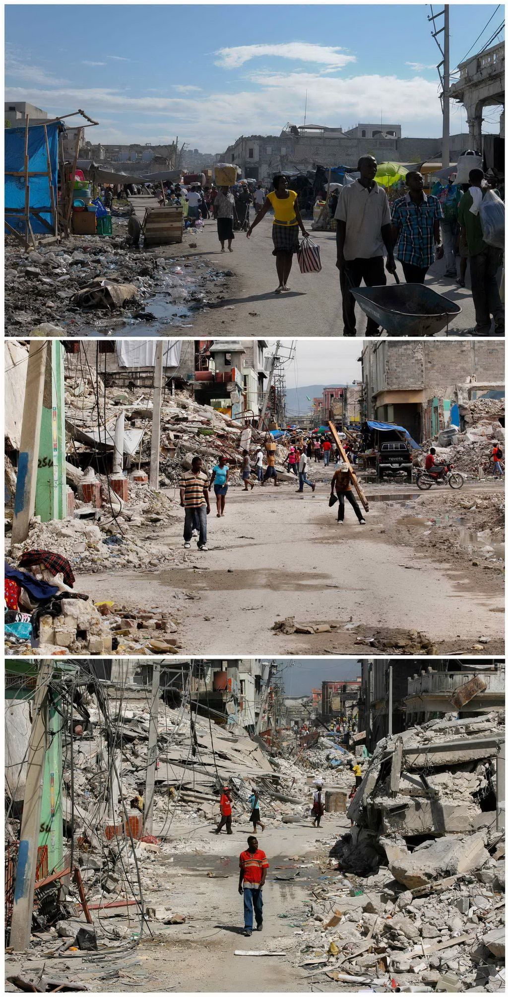 Dva roky od katastrofy na Haiti (kombo)