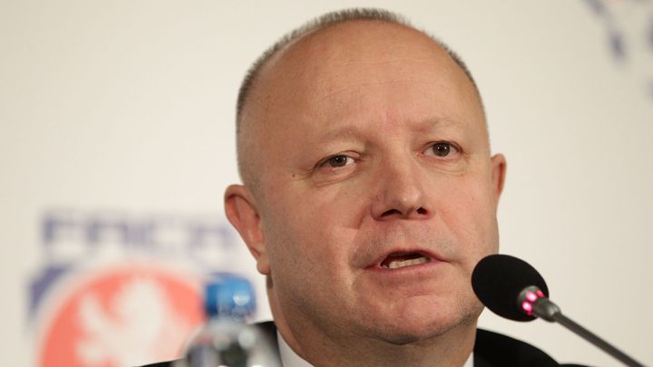 Fousek odmítl kritiku ze zahraničí, že finále Konferenční ligy hostí "malý" Eden; Zdroj foto: Milan Kammermayer