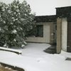 Sněhová přeháňka v Polici nad Metují, úterý 3. května