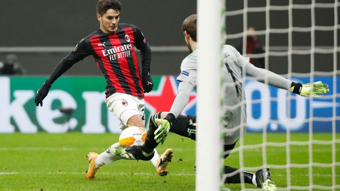 Brahim Diaz pečetí vítězství AC Milán nad Celtikem