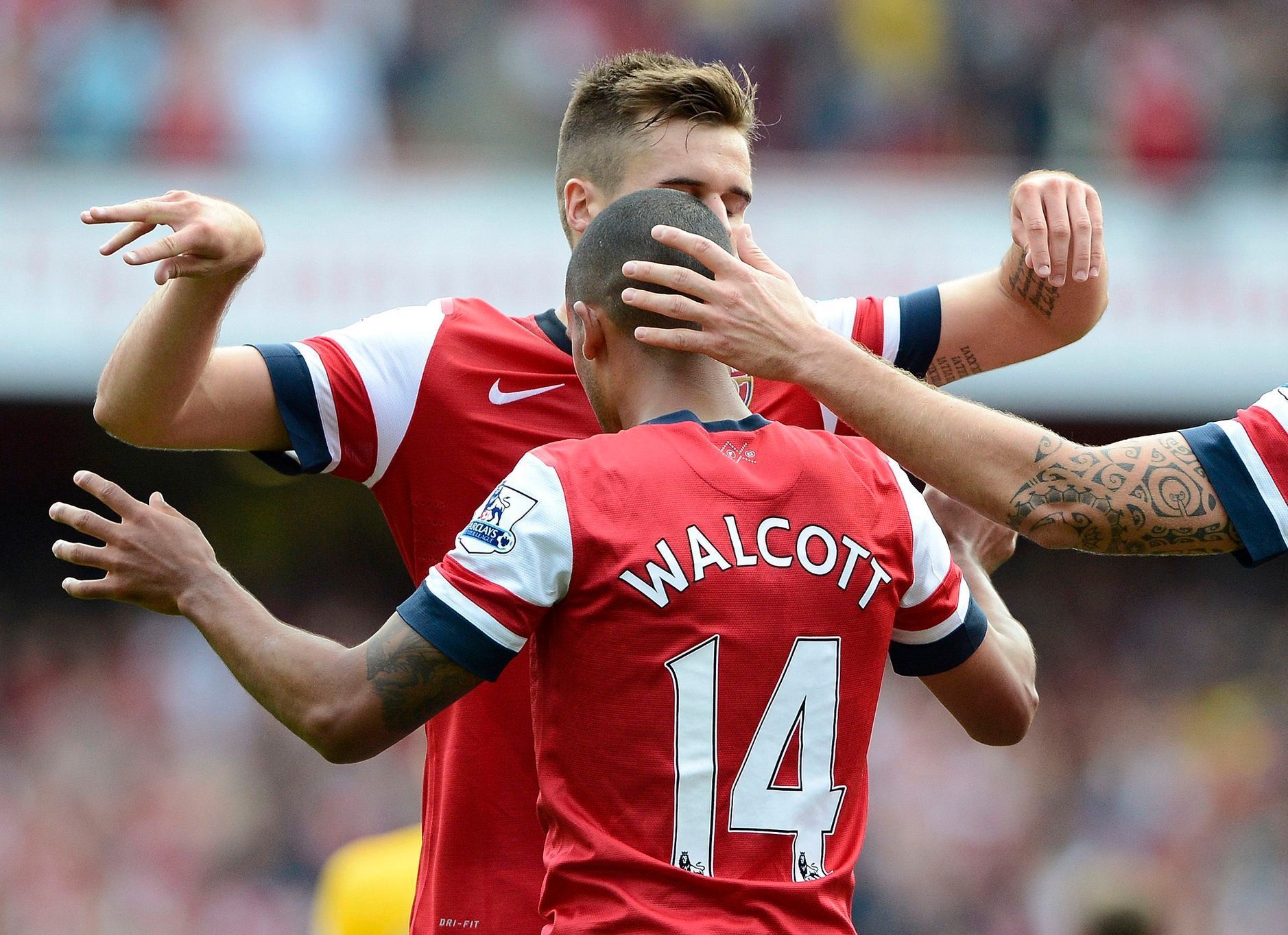 Arsenal - Southampton: Walcott