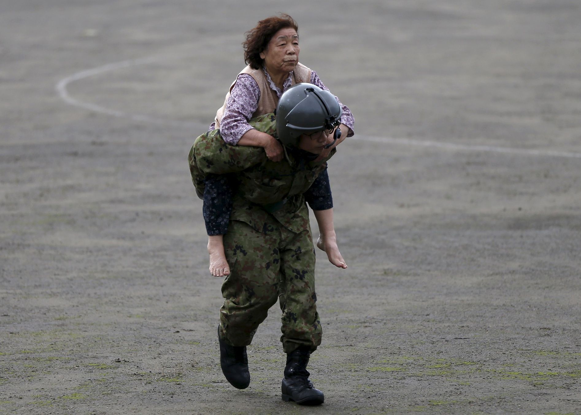 Povodně v Japonsku - září 2015