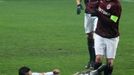 Fotbal, Gambrinus liga, Sparta - Slovácko: Marek Matějovský - Ladislav Volešák