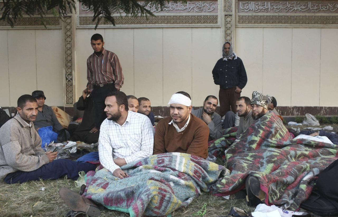 egypt - protesty - mursí - ústava