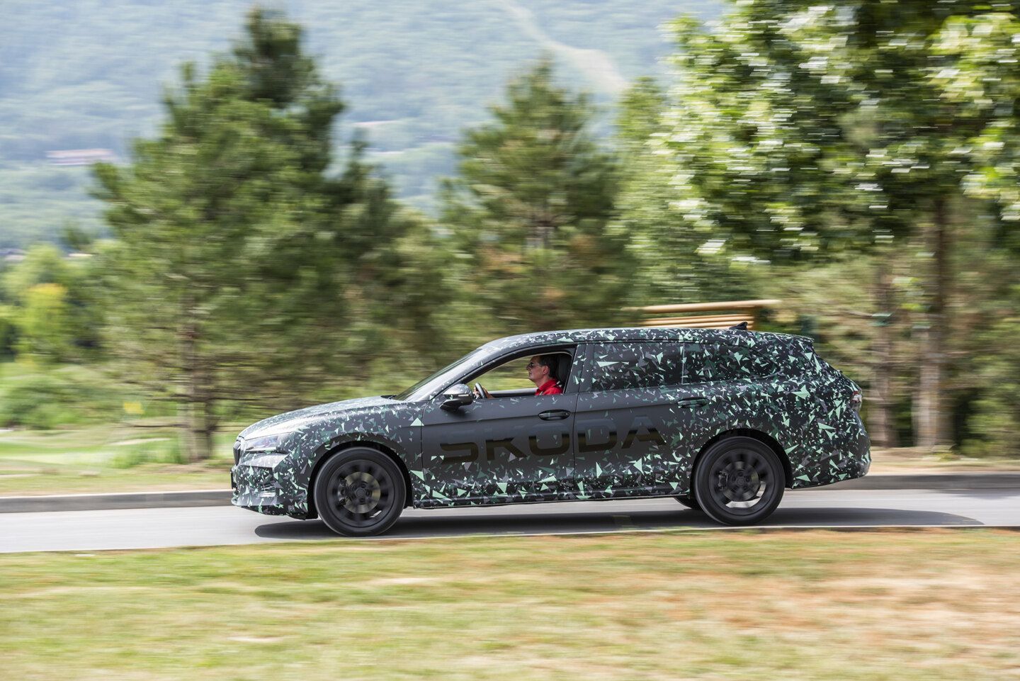 Škoda Superb IV prototyp 2023