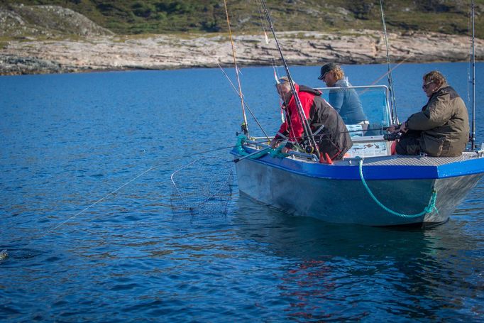 Snímek ze Svérázu českého rybolovu.