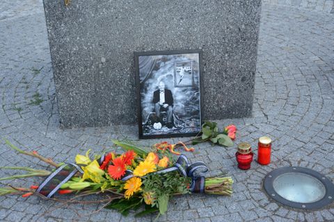 Pietní akce za smrt Josefa Masopusta