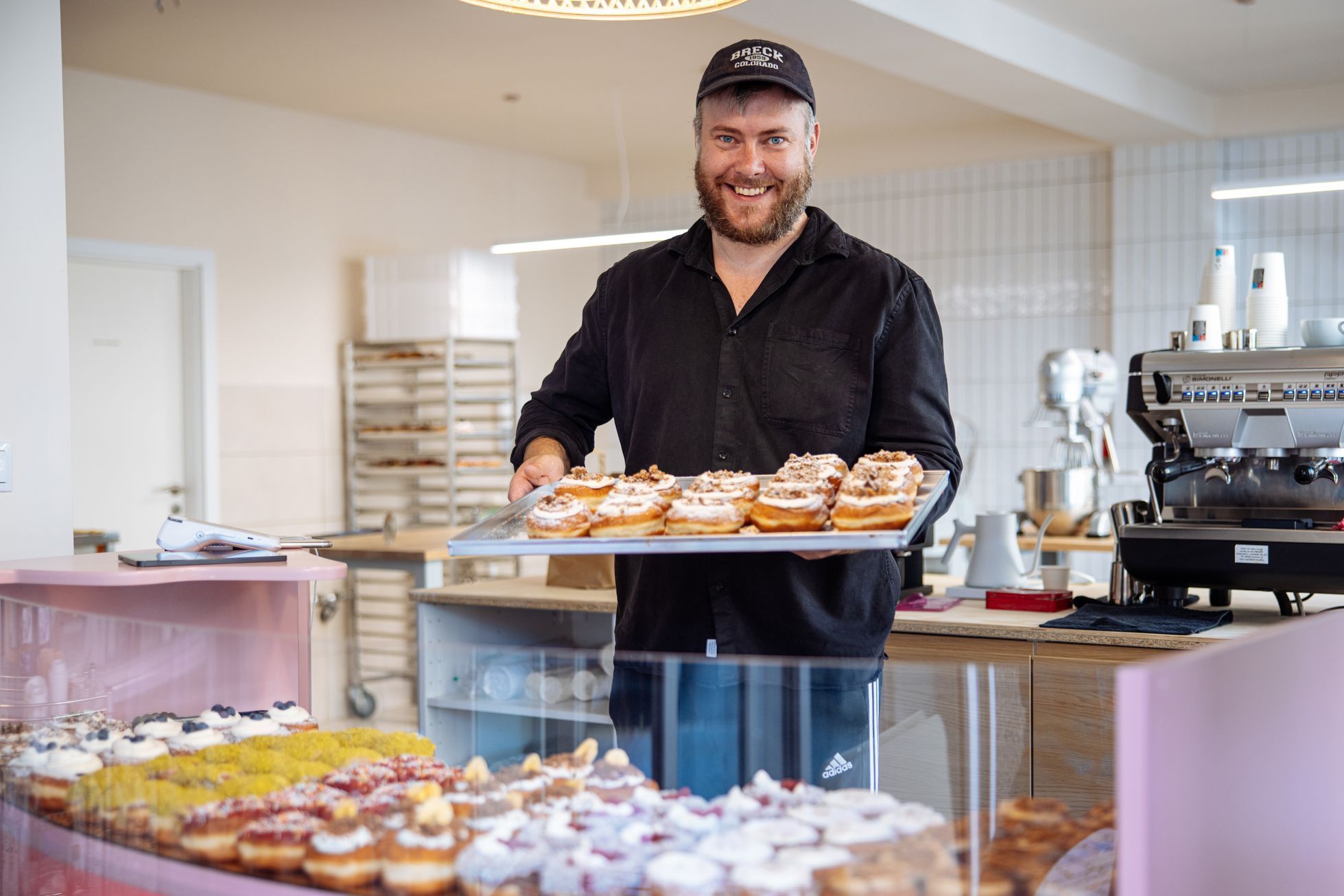 Kobliha, podnik, pečivo, sladké, koblihy, pekárna, cukrárna, Praha, Vršovice, Brno