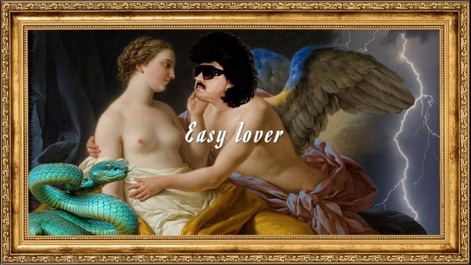 Skladba Easy Lover, kterou Bruno Ferrari natočil s Fernandem Saundersem.